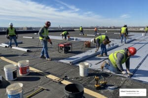 Commercial re-roofing cost